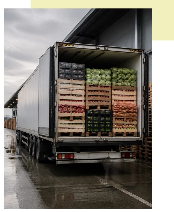 Перевозка плодоовощной продукции в Заволжье по цене от 5092 р. | Агросервис-Звл