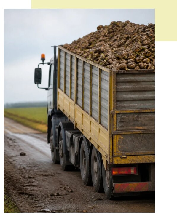 Перевозка сахарной свеклы в Заволжье – от 5448 р. | Агросервис-Звл